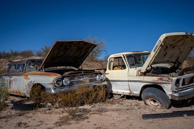 Abandoned Vintage Cars
